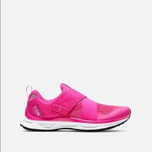 Tiem limited edition hot pink spin shoe w/ clips